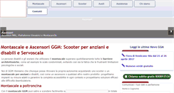 Desktop Screenshot of ggmmontascale.it